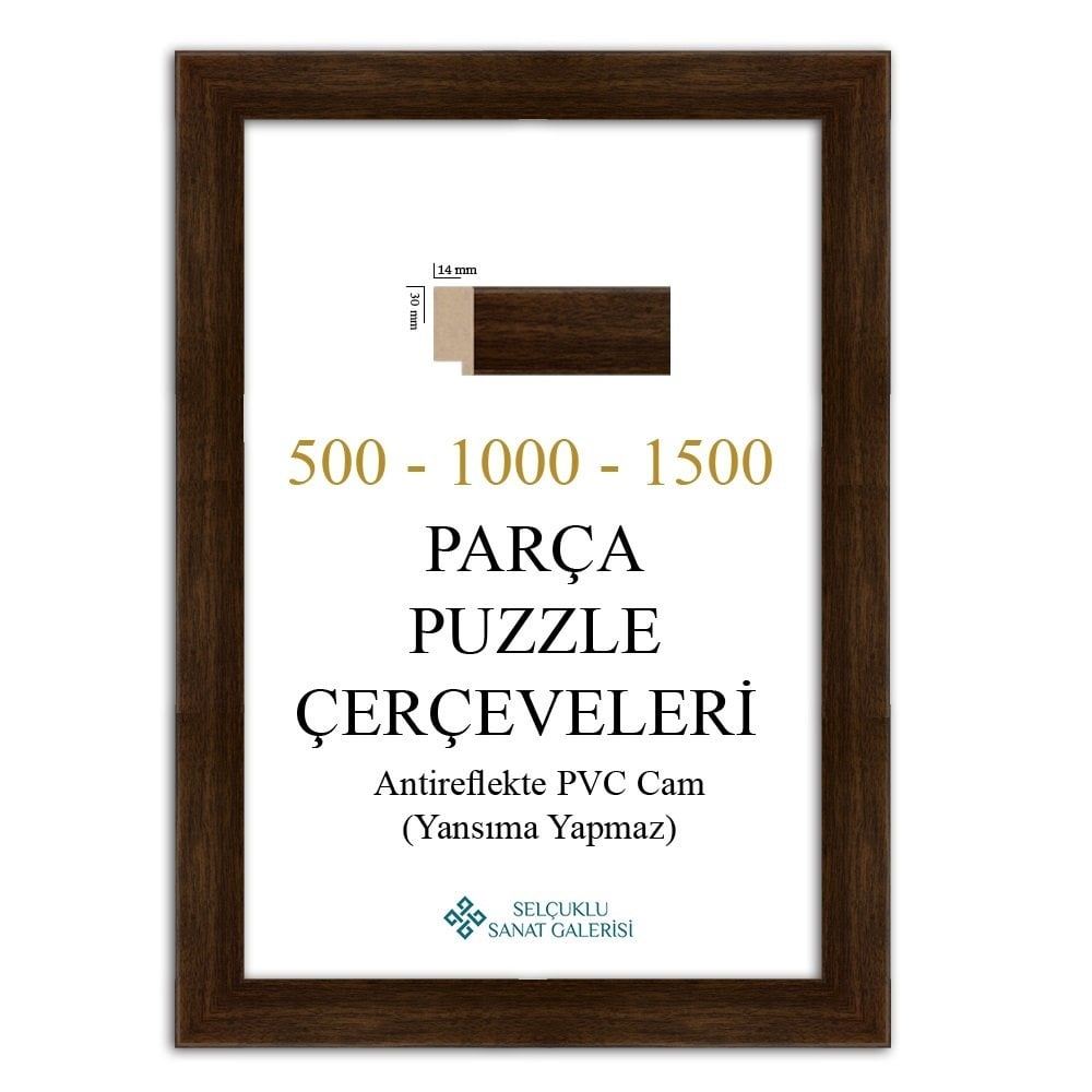 Puzzle Çerçevesi 30 mm 50x70 cm Çerçeve 35x50 cm