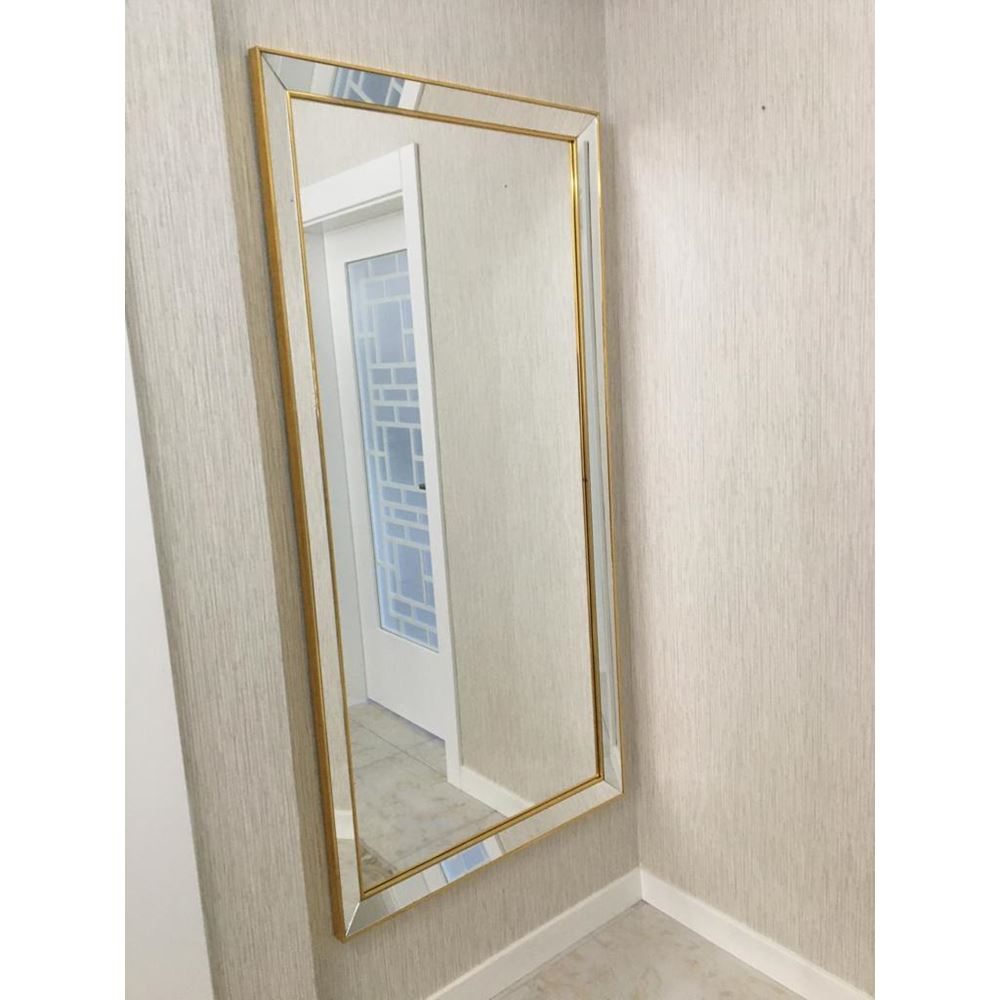 Dekoratif Ayna Çerçeve Boy Aynası 60mm
