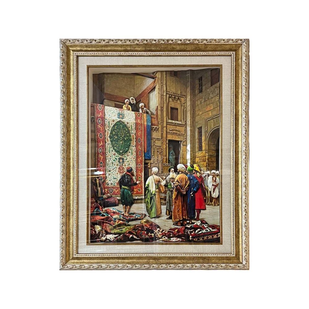 Rölyef Tablo Halı Satıcısı 67x86 cm