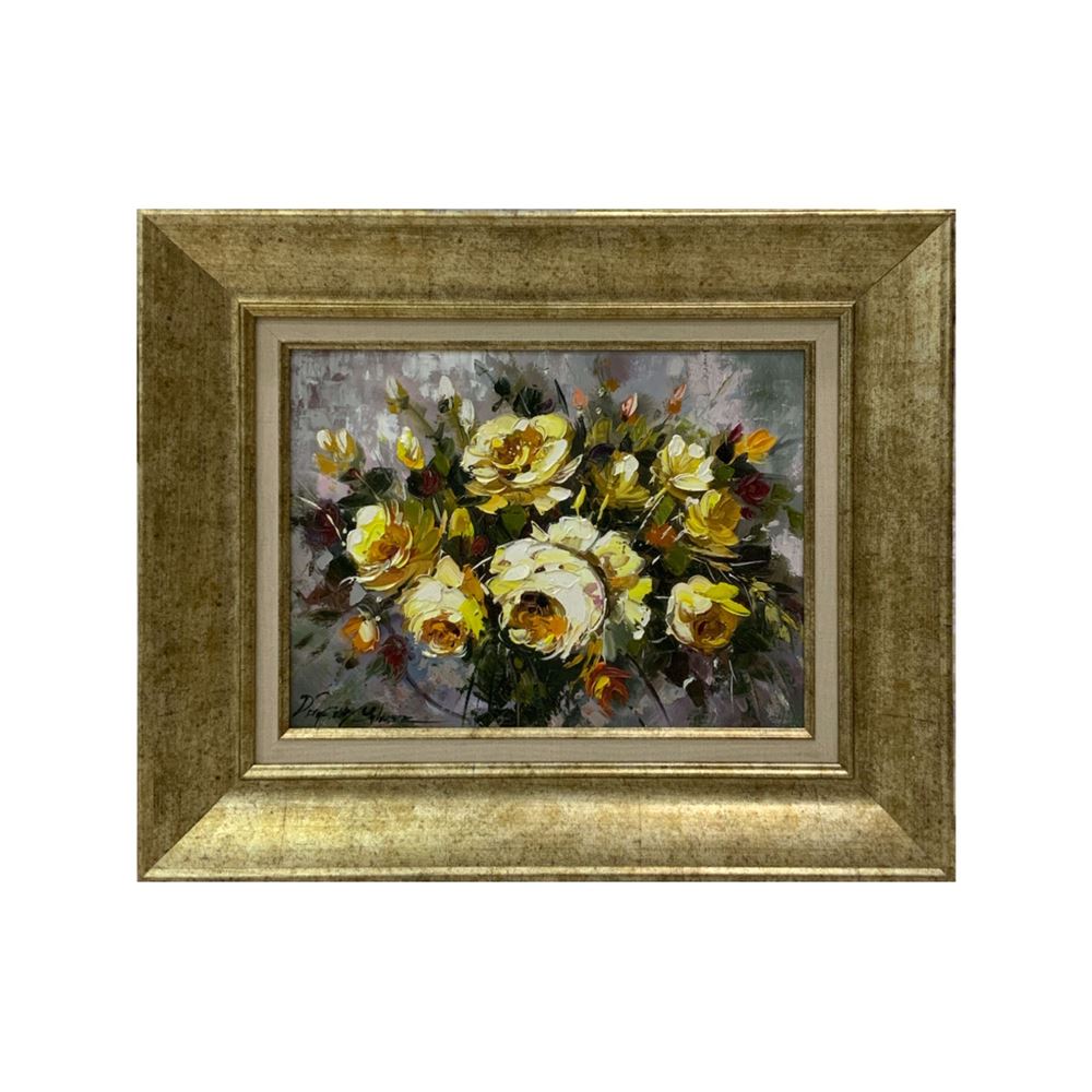 Yağlı Boya Tablo Çiçek 50X60 cm