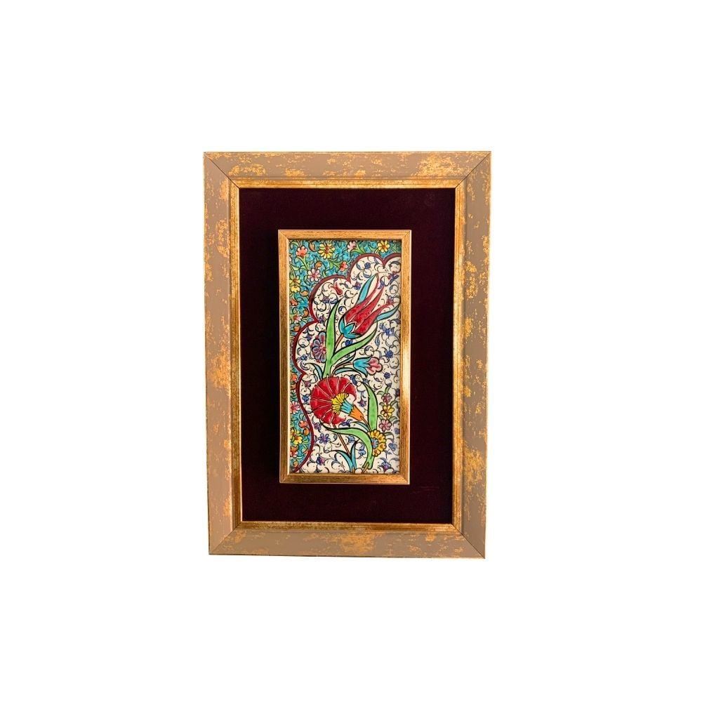 Çini Tablo Motif-6 23x33 cm