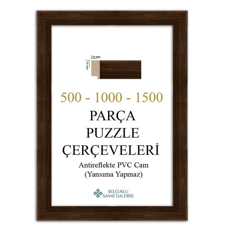 Puzzle Çerçevesi 30 mm 50x70 cm Çerçeve 35x50 cm