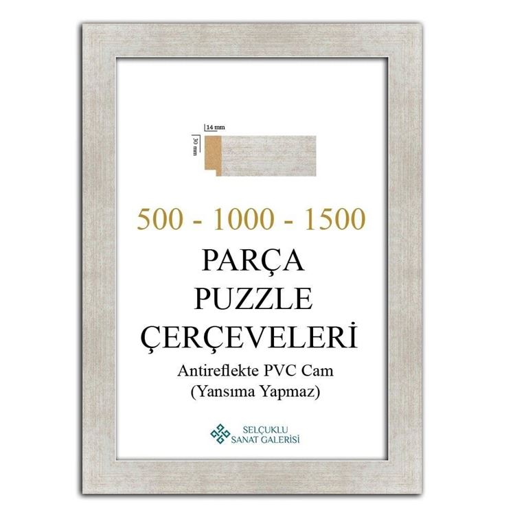 Puzzle Çerçevesi 30 mm 50x70 cm Çerçeve 35x50 cm