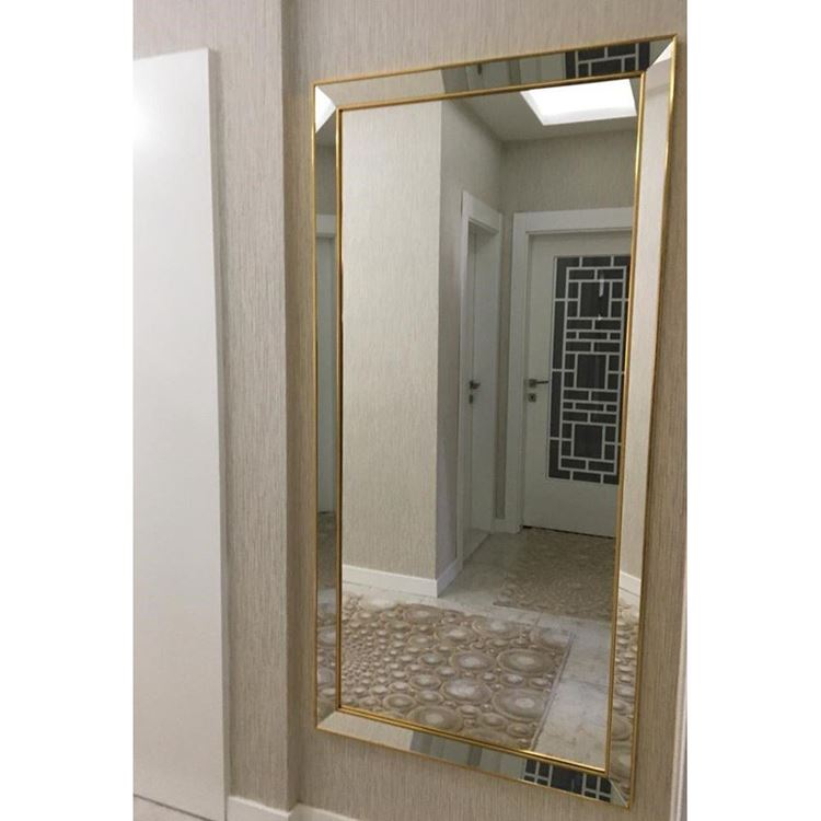 Dekoratif Ayna Çerçeve Boy Aynası 60mm
