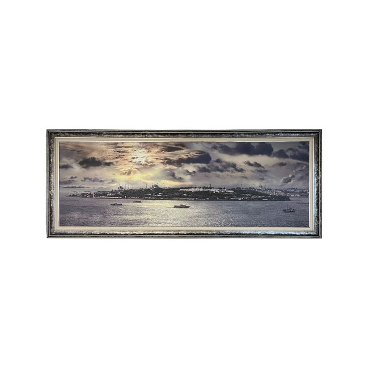 Kız Kulesi 69x130 cm Kanvas Tablo