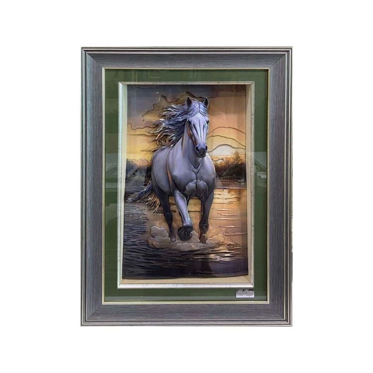 Rölyef Tablo At 55x70 cm