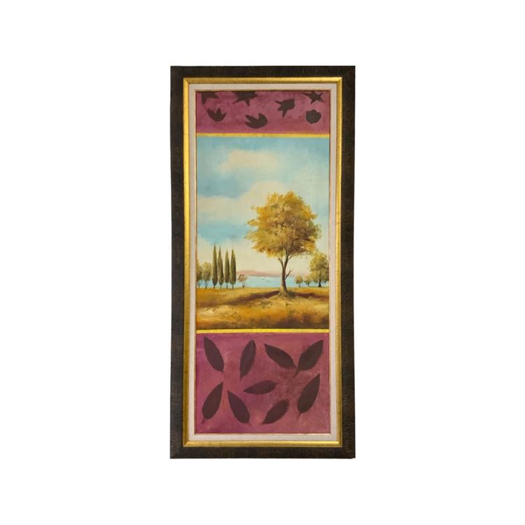 Yağlı Boya Tablo Dekoratif 50x108 cm