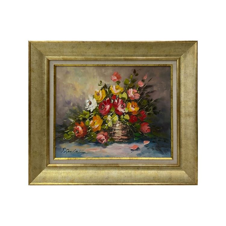 Yağlı Boya Tablo Çiçekler 60X70 cm
