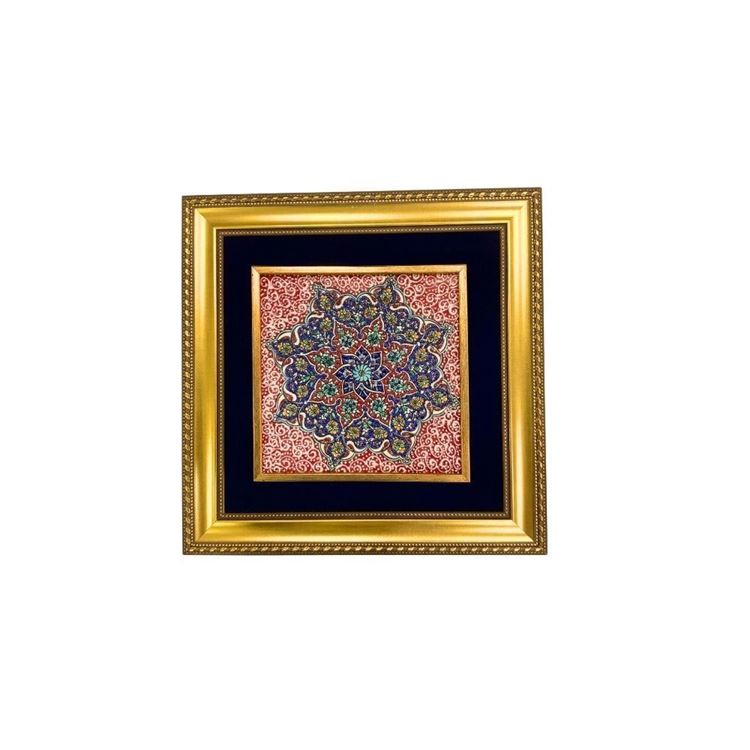 Çini Tablo Motif-10 35x35 cm
