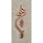 Ahşap El Oyması Hiç Tablosu 70x39 cm
