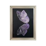 Dokulu Kelebekler Tablo 60x80 cm