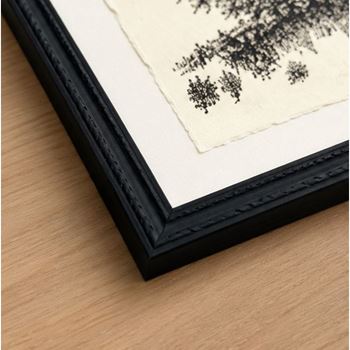 Ağaç Temalı Çerçeveli Tıpkı Basım Tablo 27x27 cm