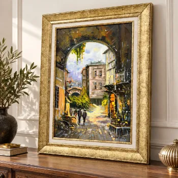 Kemeraltı Sokağı Manzara 55x75 cm