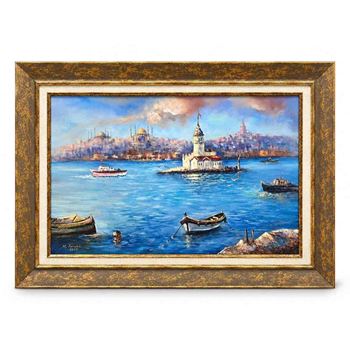 Kız Kulesi İstanbul Manzara 55x75 cm