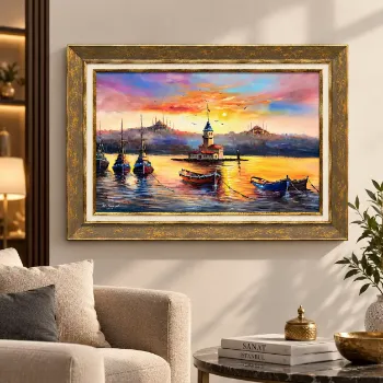 Kız Kulesi Manzara 55x75 cm