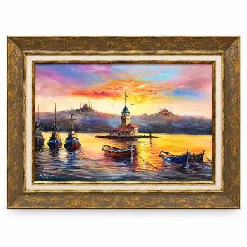 Kız Kulesi Manzara 55x75 cm