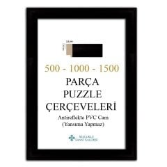 Puzzle Çerçevesi 30 mm 50x70 cm Çerçeve 35x50 cm SİYAH - 35x50 (500'luk)