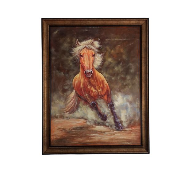 At 88x112 cm Yağlıboya Tablo