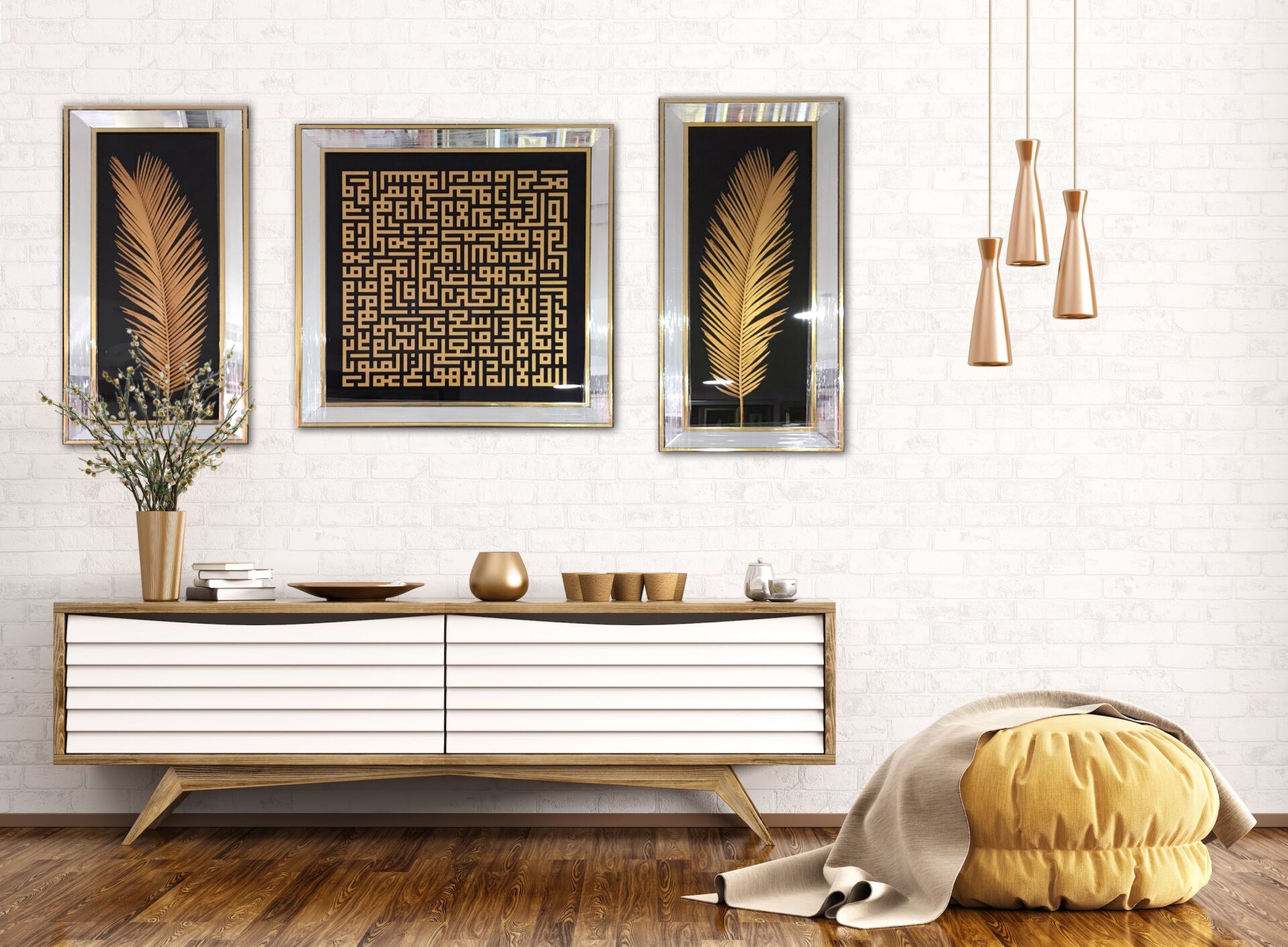 Kufi Ayetel-Kürsi Üçlü Takım