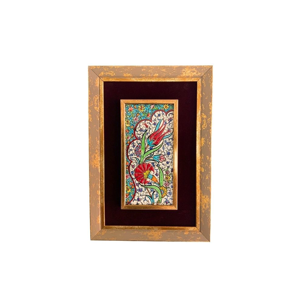 Çini Tablo Motif-6 23x33 cm