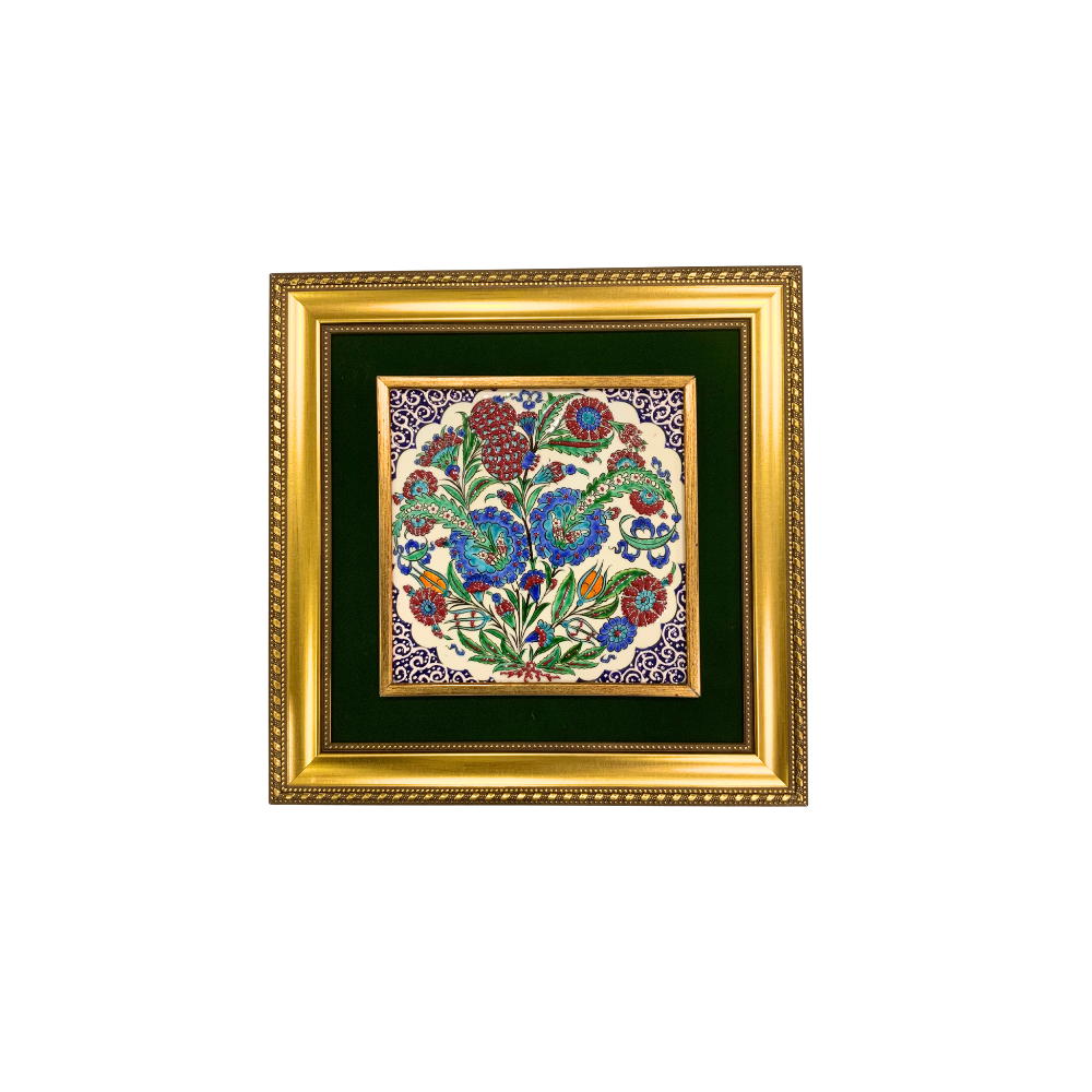 Çini Tablo Motif-9 35x35 cm