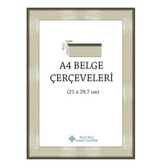 A4 ÇERÇEVE 39 MM (A3, A4, A5 ve 25x35) BEYAZ - 25x35 cm