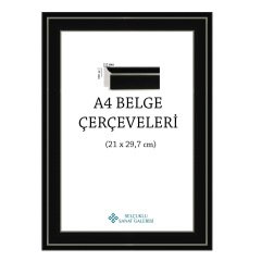 A4 ÇERÇEVE 39 MM (A3, A4, A5 ve 25x35) BEYAZ - 25x35 cm