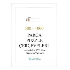 Puzzle Çerçevesi 22 mm 34x48 (500'luk) - BEYAZ