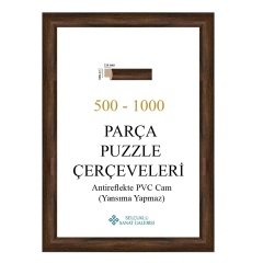 Puzzle Çerçevesi 22 mm 34x48 (500'luk) - BEYAZ