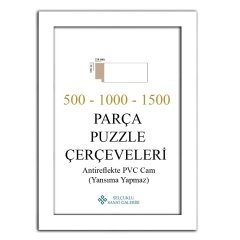 Puzzle Çerçevesi 30 mm 50x70 cm Çerçeve 35x50 cm BEYAZ - 34x96